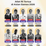 Atlet RI Tertua di Asian Games 2026