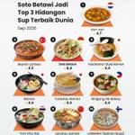Soto Betawi Jadi Top 3 Hidangan Sup Terbaik Dunia