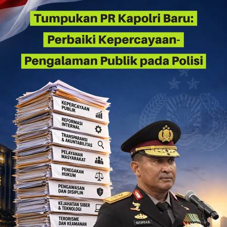 Tumpukan PR Kapolri Baru: Perbaiki Kepercayaan-Pengalaman Publik pada Polisi