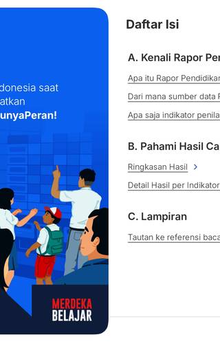 Sampul Rapor Pendidikan Indonesia