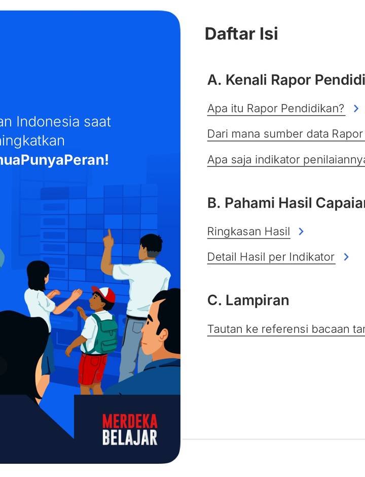 Sampul Rapor Pendidikan Indonesia