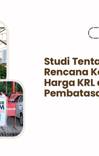 Sampul Survei Opini Tiket KRL dan Pembatasan Pertalite