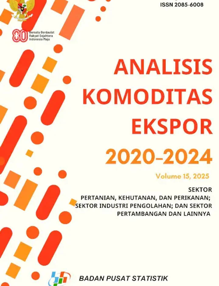 Sampul Analisis Komoditas Ekspor, 2020-2024, Sektor Pertanian, Industri, dan Pertambangan