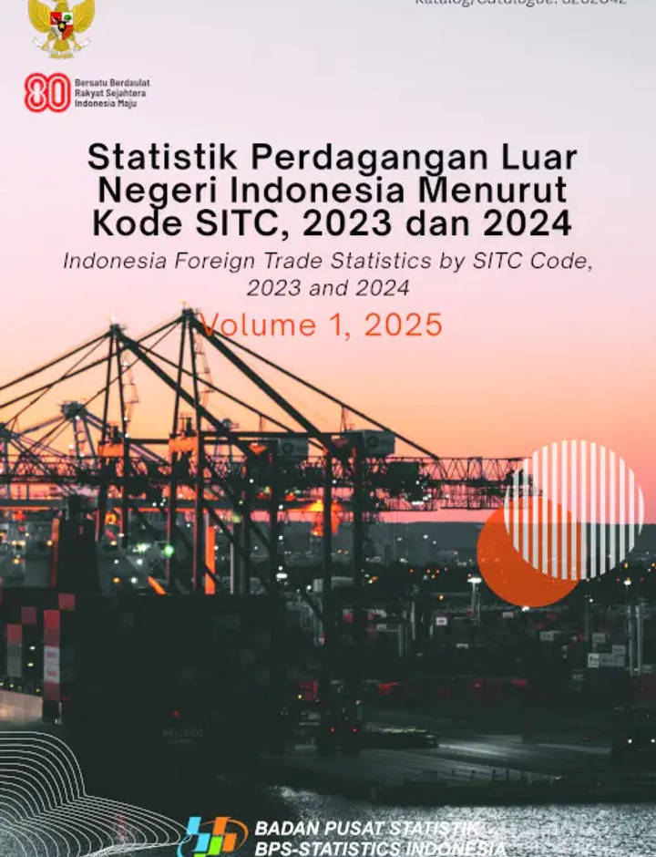 Sampul Statistik Perdagangan Luar Negeri Menurut Kode SITC, 2023 dan 2024
