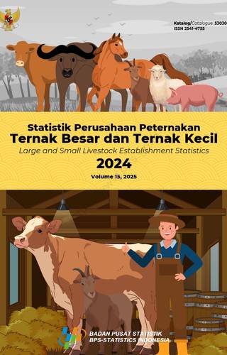 Sampul Statistik Perusahaan Peternakan Ternak Besar dan Ternak Kecil 2024