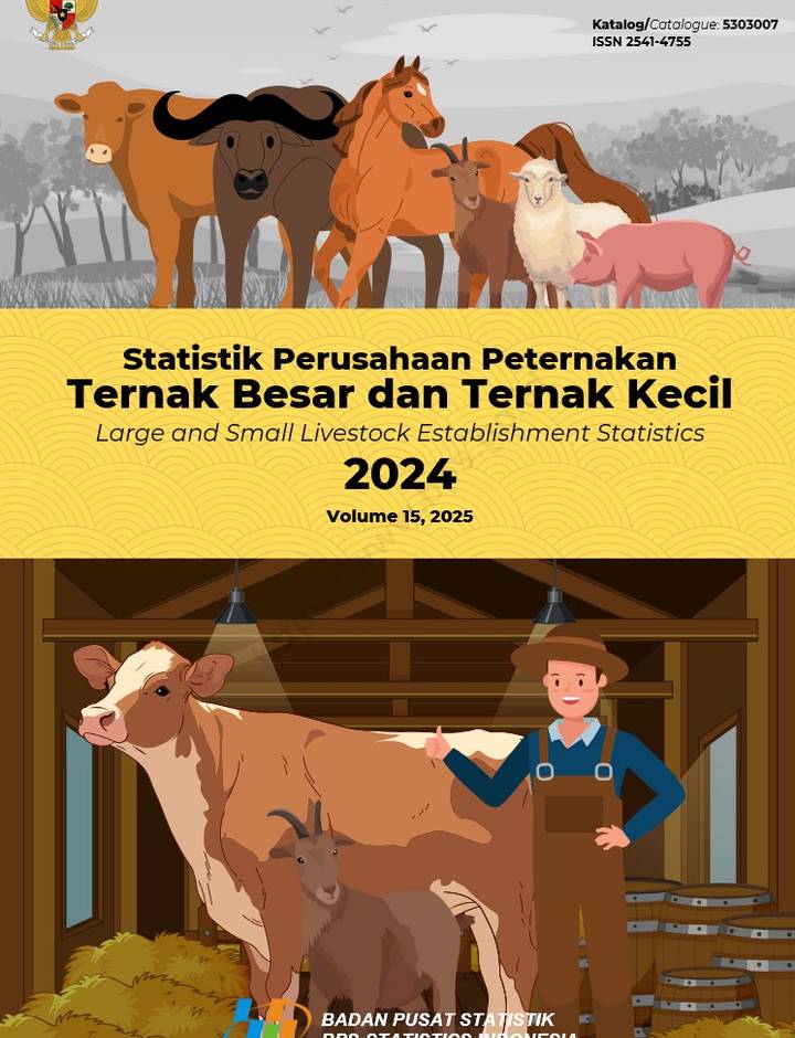 Sampul Statistik Perusahaan Peternakan Ternak Besar dan Ternak Kecil 2024