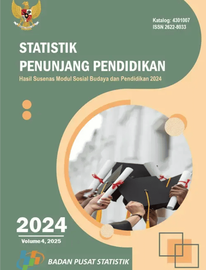 Sampul Statistik Penunjang Pendidikan 2024