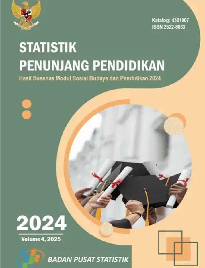 Sampul Statistik Penunjang Pendidikan 2024