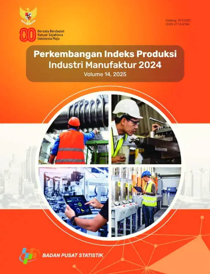 Sampul Perkembangan Indeks Produksi Industri Manufaktur 2023-2024