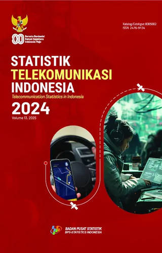 Sampul Statistik Telekomunikasi Indonesia 2024