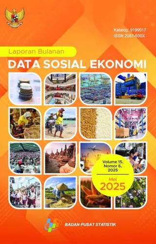 Sampul Laporan Bulanan Data Sosial Ekonomi Mei 2025