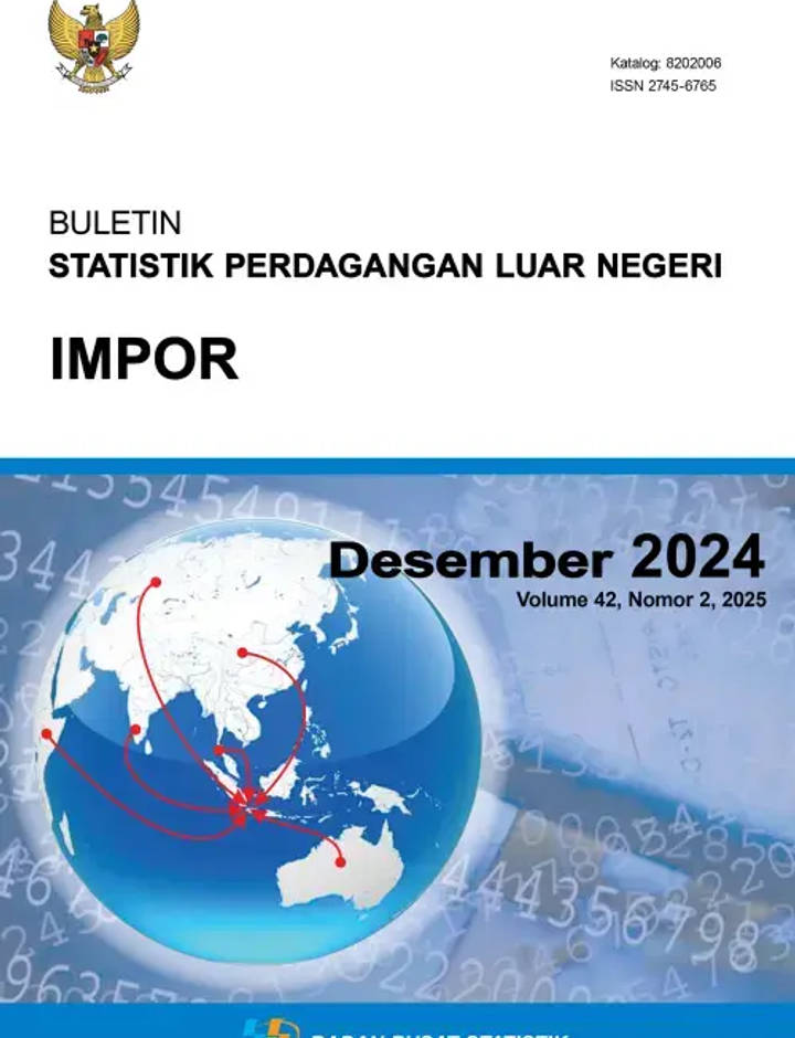 Sampul Buletin Statistik Perdagangan Luar Negeri Impor, Desember 2024