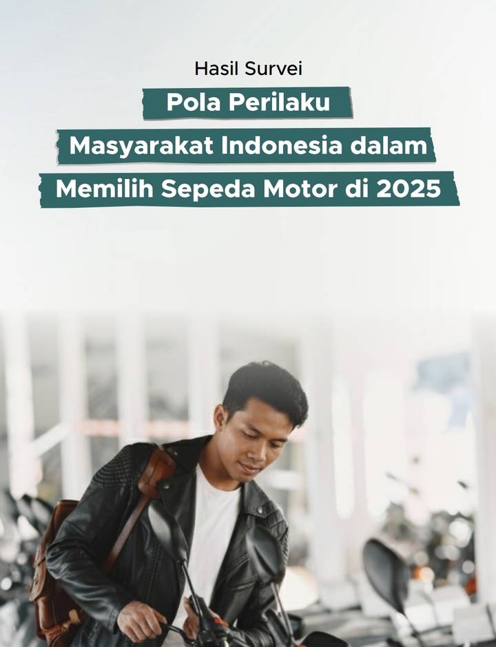 Sampul Pola Perilaku Masyarakat Indonesia dalam Memilih Sepeda Motor di 2025