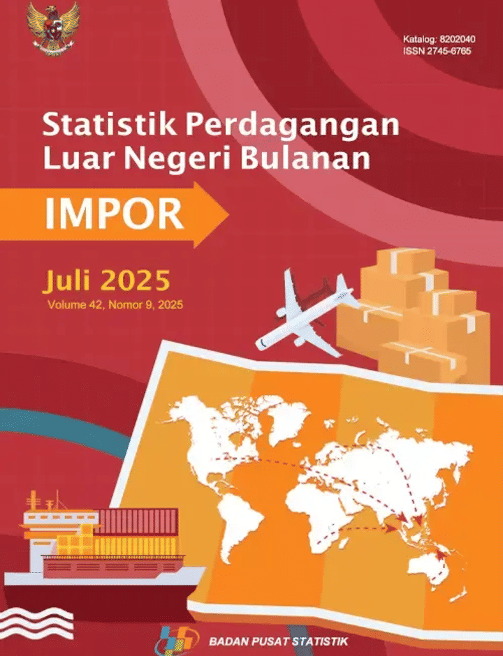 Sampul Statistik Perdagangan Luar Negeri Bulanan Impor, Juli 2025