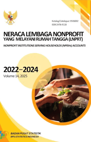Sampul Neraca Lembaga Non Profit yang Melayani Rumahtangga, 2022-2024
