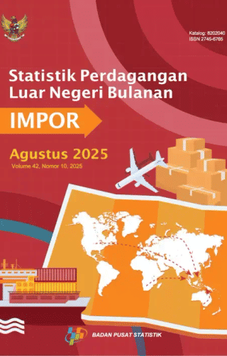 Sampul Statistik Perdagangan Luar Negeri Bulanan Impor, Agustus 2025