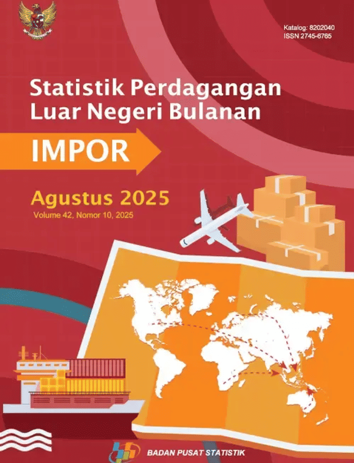 Sampul Statistik Perdagangan Luar Negeri Bulanan Impor, Agustus 2025