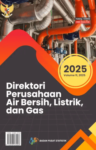 Sampul Direktori Perusahaan Air Bersih, Listrik dan Gas 2025