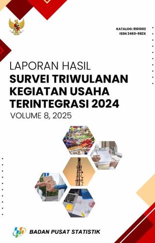 Sampul Laporan Hasil Survei Triwulanan Kegiatan Usaha Terintegrasi 2024