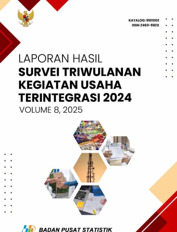 Sampul Laporan Hasil Survei Triwulanan Kegiatan Usaha Terintegrasi 2024