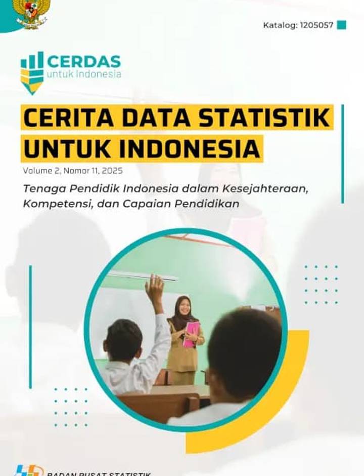 Sampul Tenaga Pendidik Indonesia Dalam Kesejahteraan, Kompetensi, dan Capaian Pendidikan
