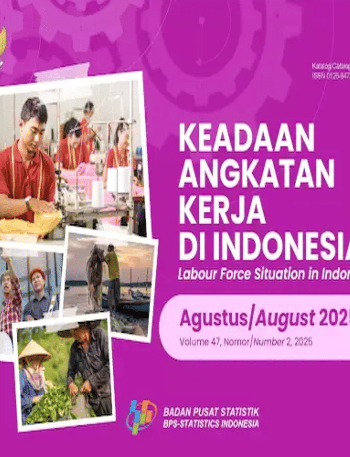 Sampul Keadaan Angkatan Kerja di Indonesia Agustus 2025