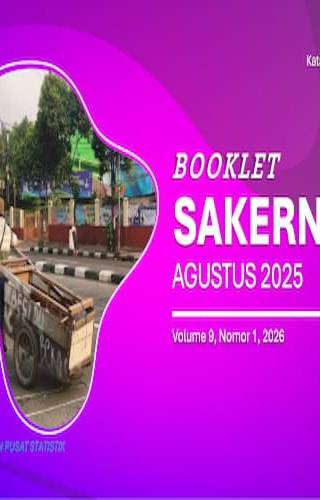 Sampul Booklet Sakernas Agustus 2025