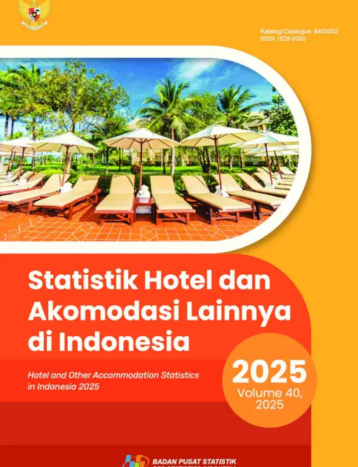 Sampul Statistik Hotel dan Akomodasi Lainnya di Indonesia 2025