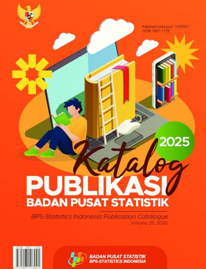 Sampul Katalog Publikasi Badan Pusat Statistik 2025