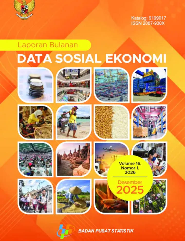Sampul Laporan Bulanan Data Sosial Ekonomi Desember 2025