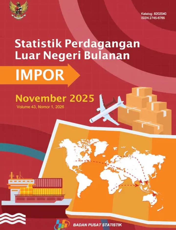 Sampul Statistik Perdagangan Luar Negeri Bulanan Impor November 2025