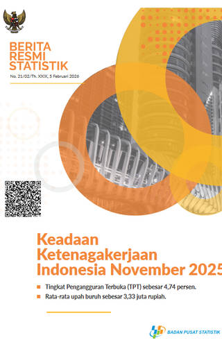 Sampul Keadaan Ketenagakerjaan Indonesia November 2025