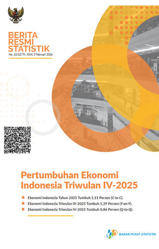 Sampul Pertumbuhan Ekonomi Indonesia Triwulan IV-2025