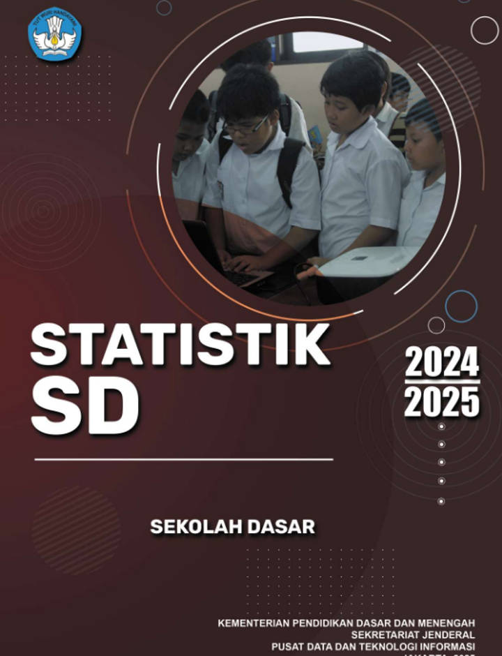Sampul Statistik Sekolah Dasar (SD) Tahun 2024/2025