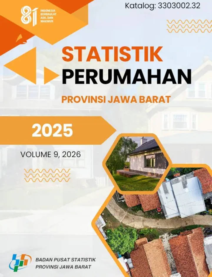 Sampul Statistik Perumahan Provinsi Jawa Barat 2025