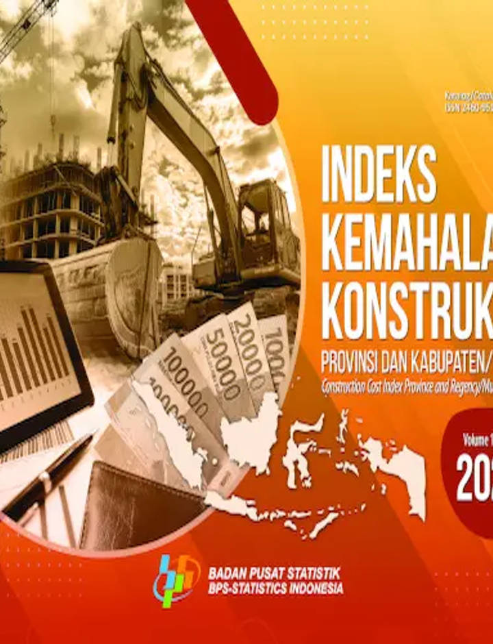 Sampul Indeks Kemahalan Konstruksi Provinsi dan Kabupaten/Kota 2026