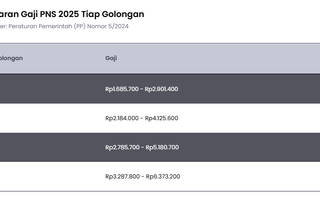 Benarkah Gaji PNS Naik 16% pada 2025?