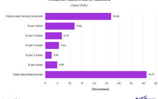 11% Publik RI Ganti Password Sekali Setahun