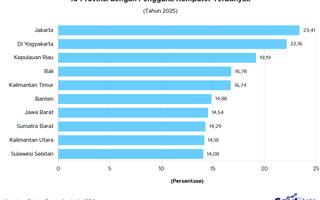 Jakarta Jadi Provinsi dengan Pengguna Komputer Terbanyak 2025