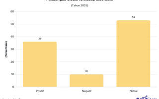 36% Publik Global Punya Pandangan Positif terhadap Indonesia pada 2026