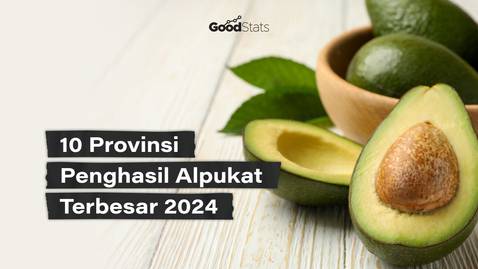 10 Provinsi Penghasil Alpukat Terbesar 2024