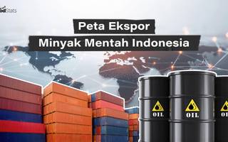 Peta Ekspor Minyak Mentah Indonesia